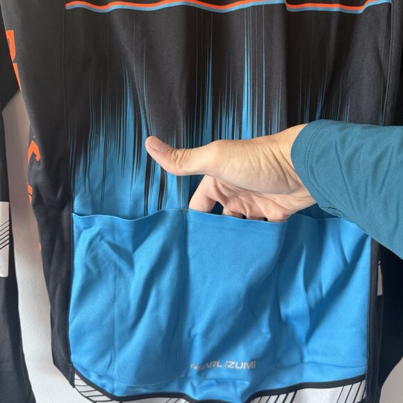 Pearl Izumi Men’s M Elite Series Thermal Fleece Full-Zip Cycling Jacket Reflect - Picture 7 of 16